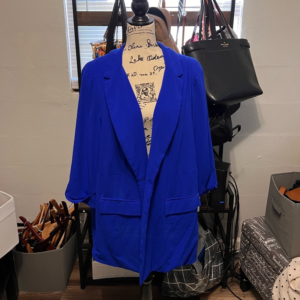Electric Blue blazer